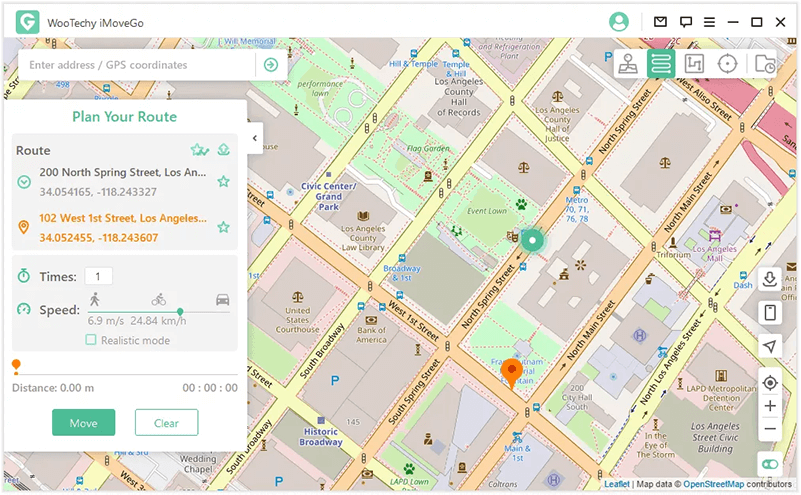 iMoveGo fake your location