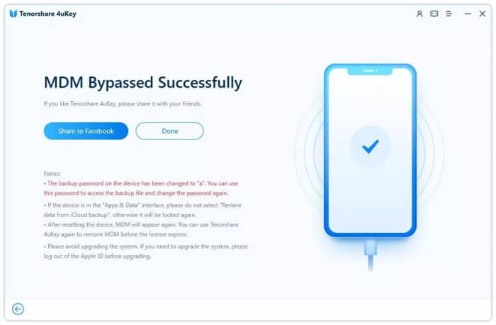 how to bypass mdm with 4ukey