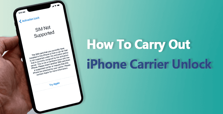 how to carry out iphone carrier unlock