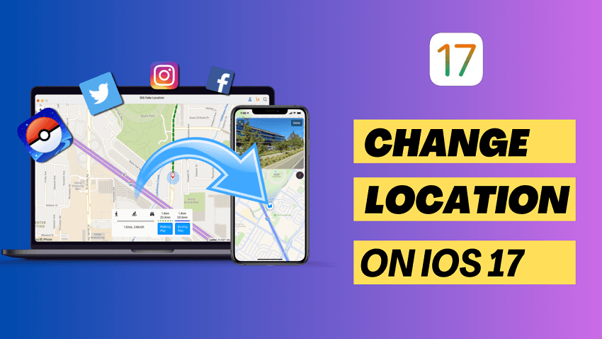 how to change your location on iOS 17