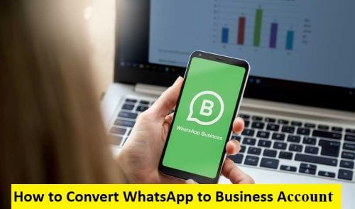 how to convert whatsapp to business account