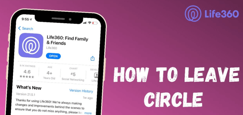 how to leave a life360 circle