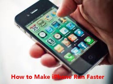 how to make iPhone run faster
