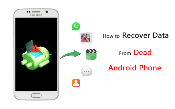 how to recover data from a broken dead phone