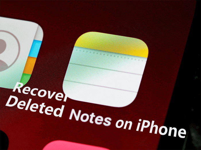 how to recover deleted notes on iPhone