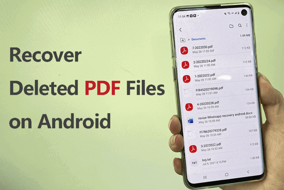 delete download acrobat reader file on android app