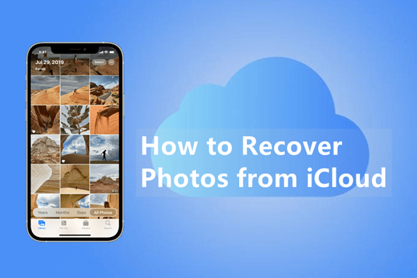 how to recover photos from iCloud