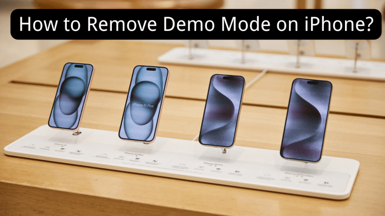how to remove demo mode on iphone
