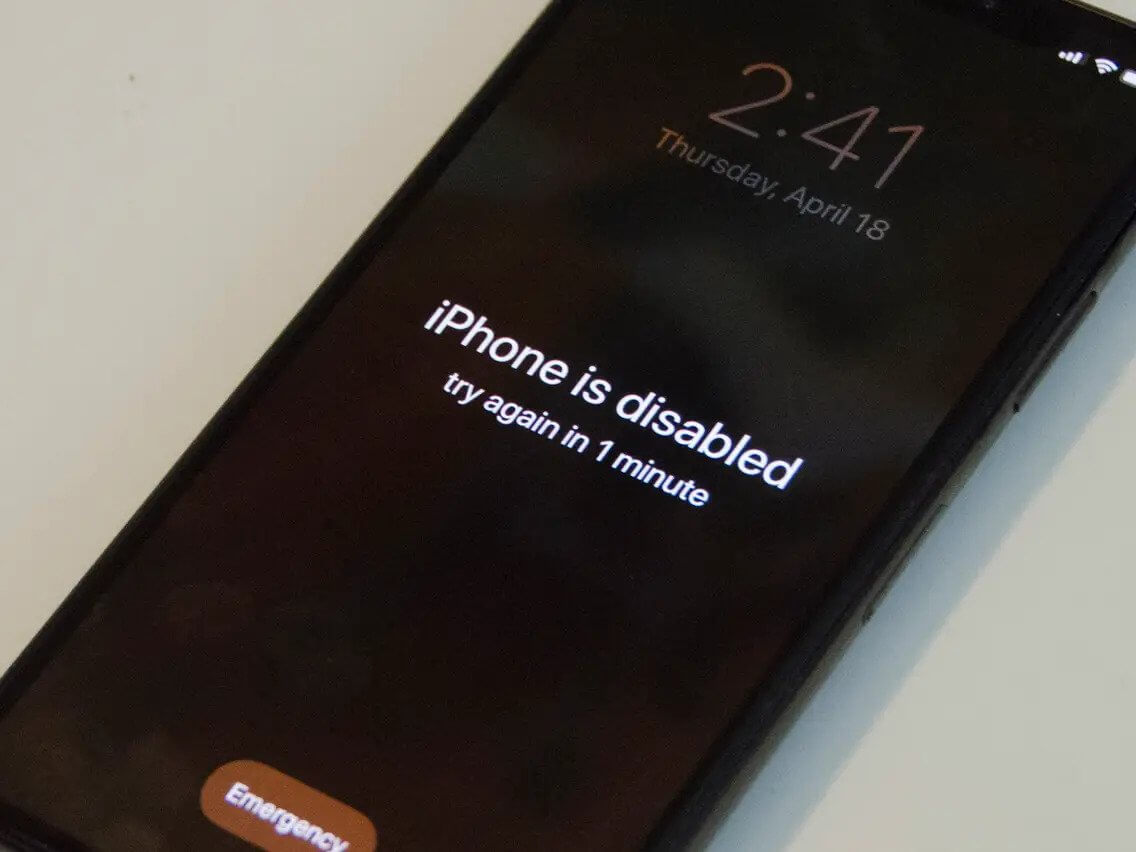 How to reset disabled iPhone without iTunes