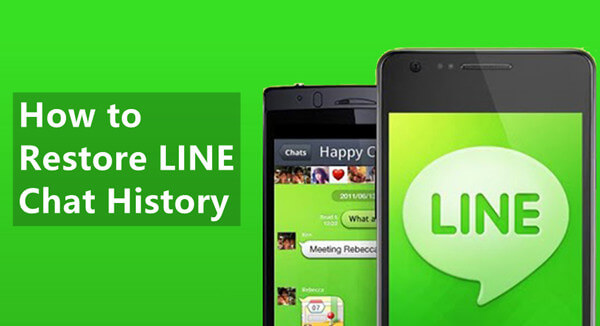 
how to restore line chat history