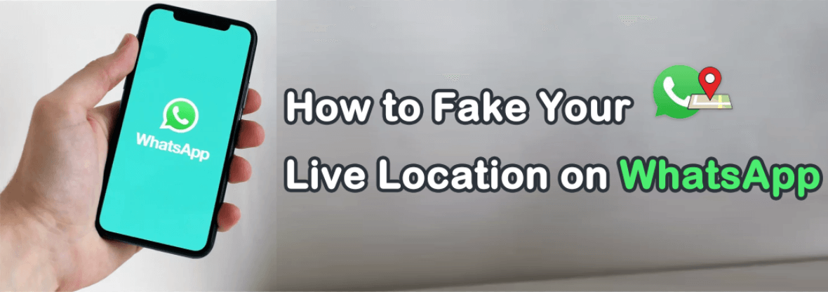 how to send fake live location on whatsapp