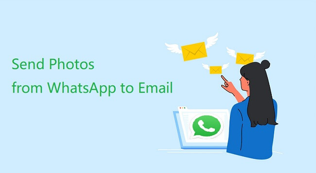 how to send photos from WhatsApp to email