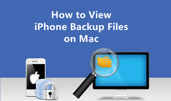 how to view iphone backup files on mac