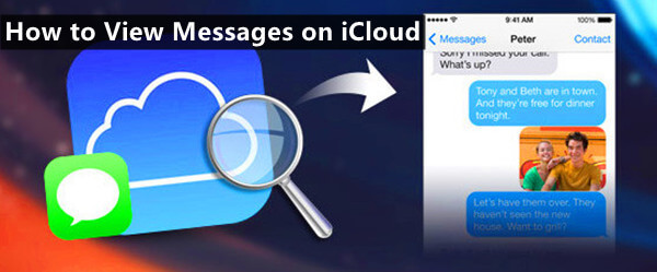 how to view text messages and iMessages on iCloud