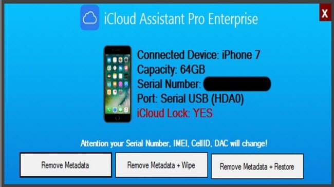 iCloud Assistant Pro tool