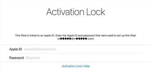 icloud activation lock