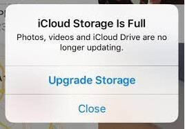 icloud full 