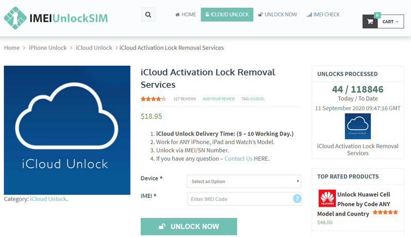 IMEI Unlock SIM iCloud Unlock Service