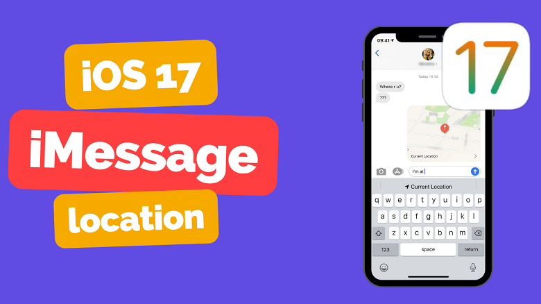 change iMessage location on iOS 17