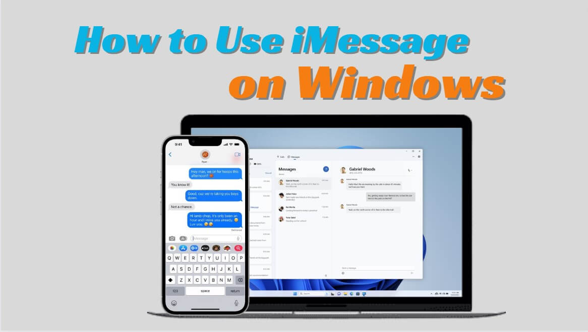 how to access iMessage on Windows