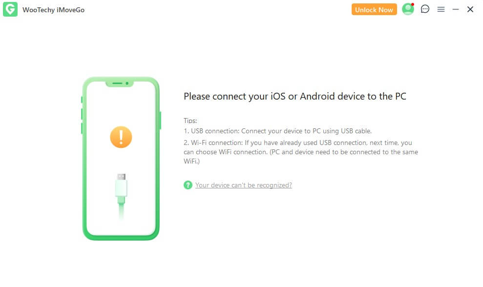 connect devices to use imovego