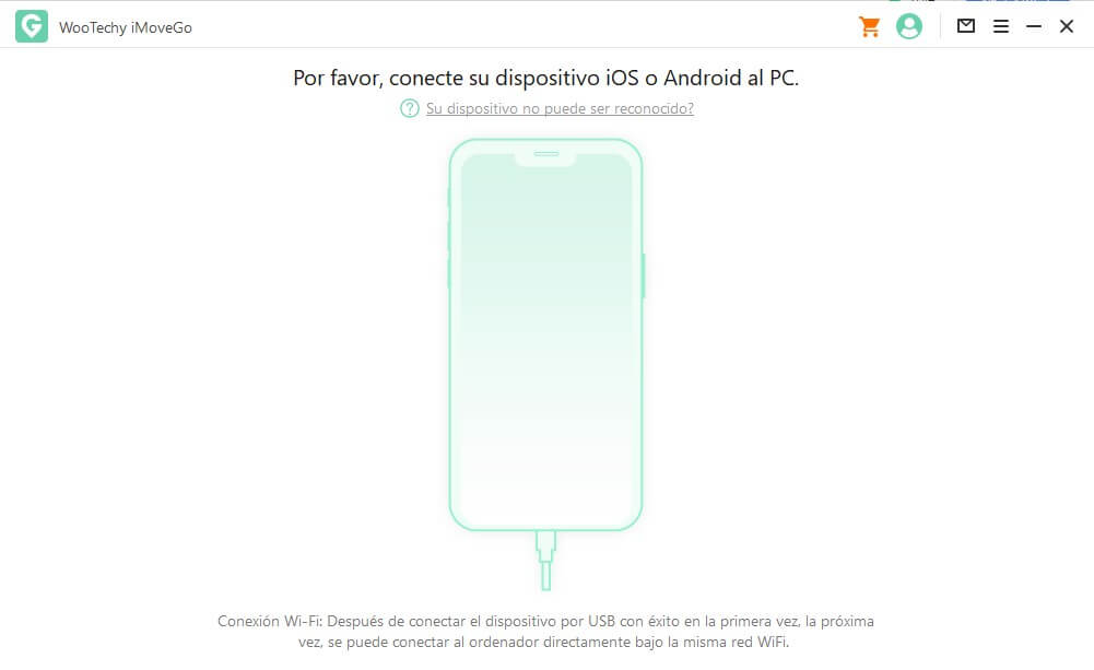 conectar android o ios con el ordenador para usar imovego