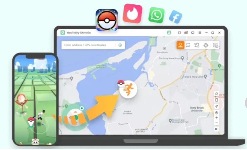 change location in Pokemon Go