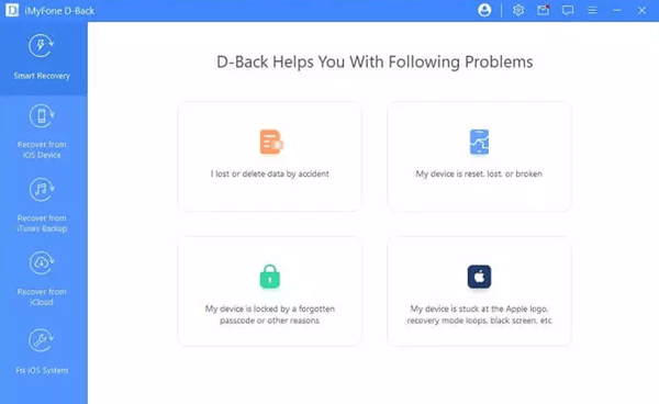 iMyfone D-back data recovery