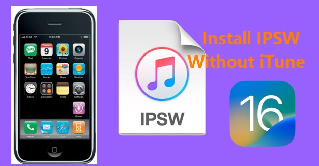 install IPSW without iTunes