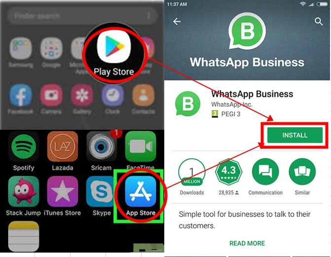 install-whatsapp-business-app