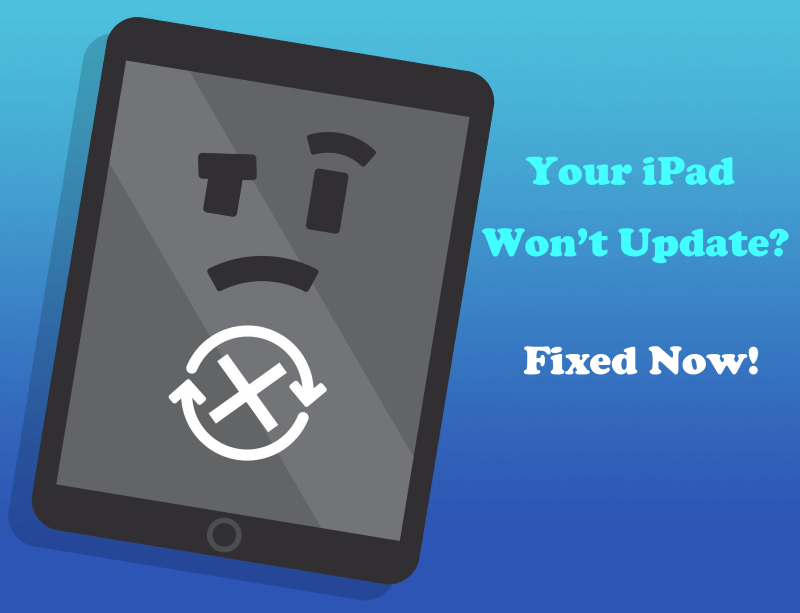 iPad won't update