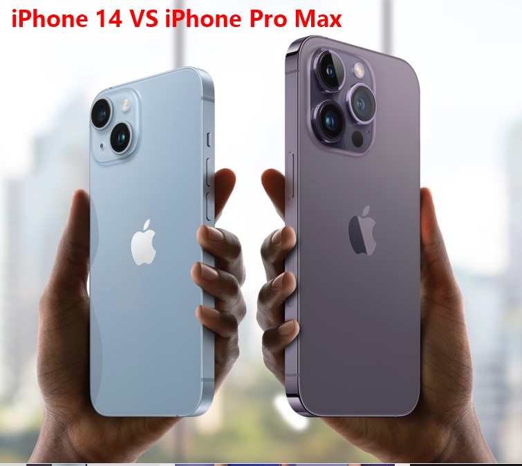iphone 14 vs iphone pro max