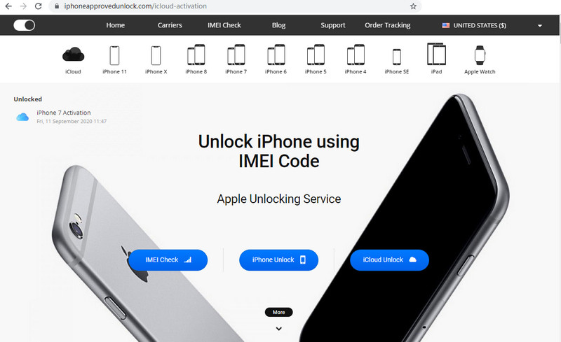 iPhone Approved Unlock iCloud Unlock Service