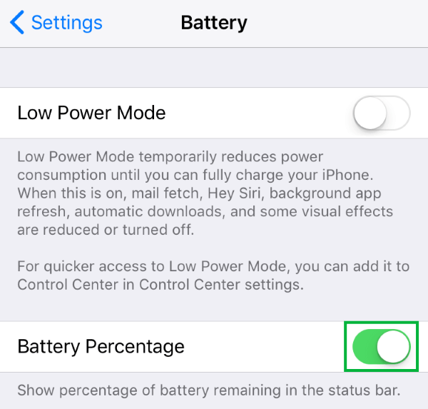 iPhone battery percentage stuck while charging