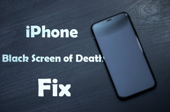 iPhone black screen of death fix