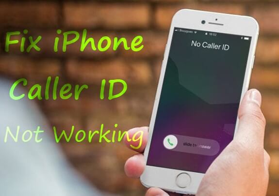 iphone caller id not working