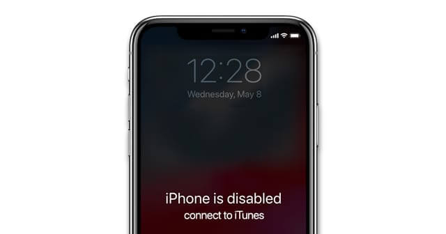 iphone is disabled forgot passwords