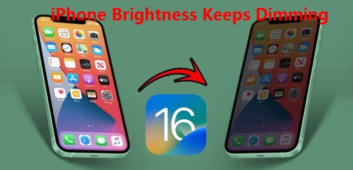 iphone brightness keeps changing