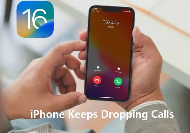 iPhone keeps dropping calls