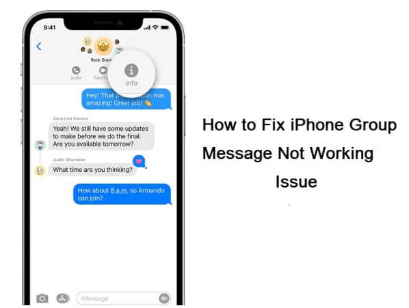 iphone not receiving group texts