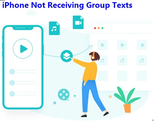 iphone not receiving group texts