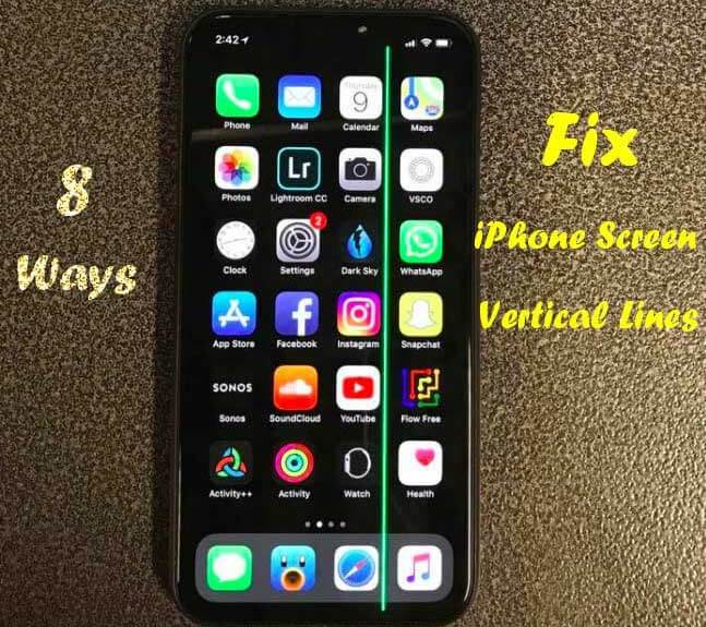 [2024] Fix iPhone Screen Vertical Lines with 8 Proven Ways