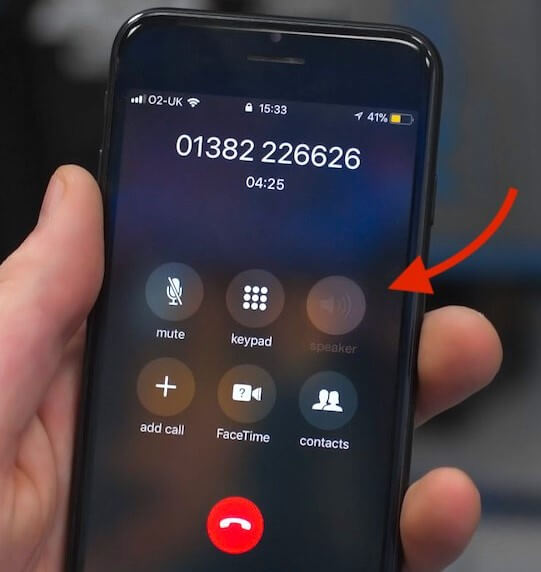 iphone 7 speaker not working on phone calls