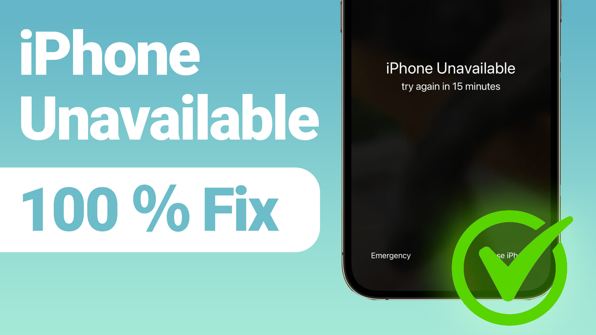 [ 2024 News] 5 Ways for iPhone Unavailable Without Data Loss