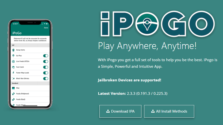 iPogo  The Most Advanced Spoofing App for iOS and Android