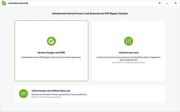 iToolab UnlockGo Android