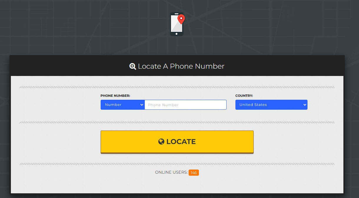 find location of phone number with LocateANumber.com