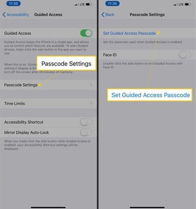 lock apps with guided access 2