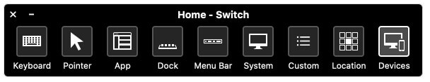 Control iPhone from Mac with Switch Control