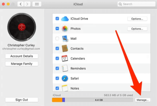 access iCloud backup on Mac